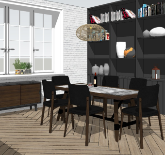 827 北欧风格宜家风格餐厅